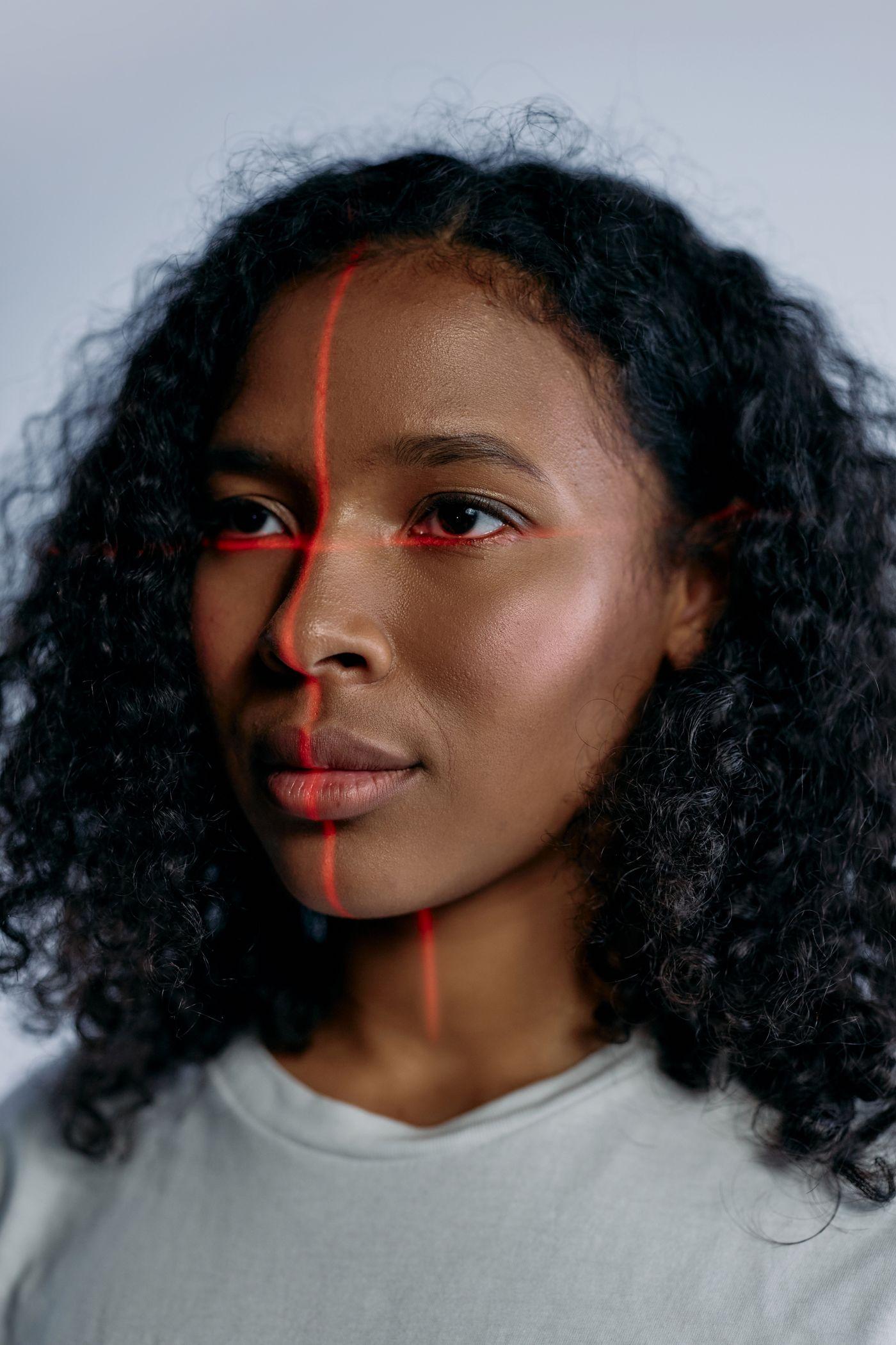 Facial recognition scan during identity verification